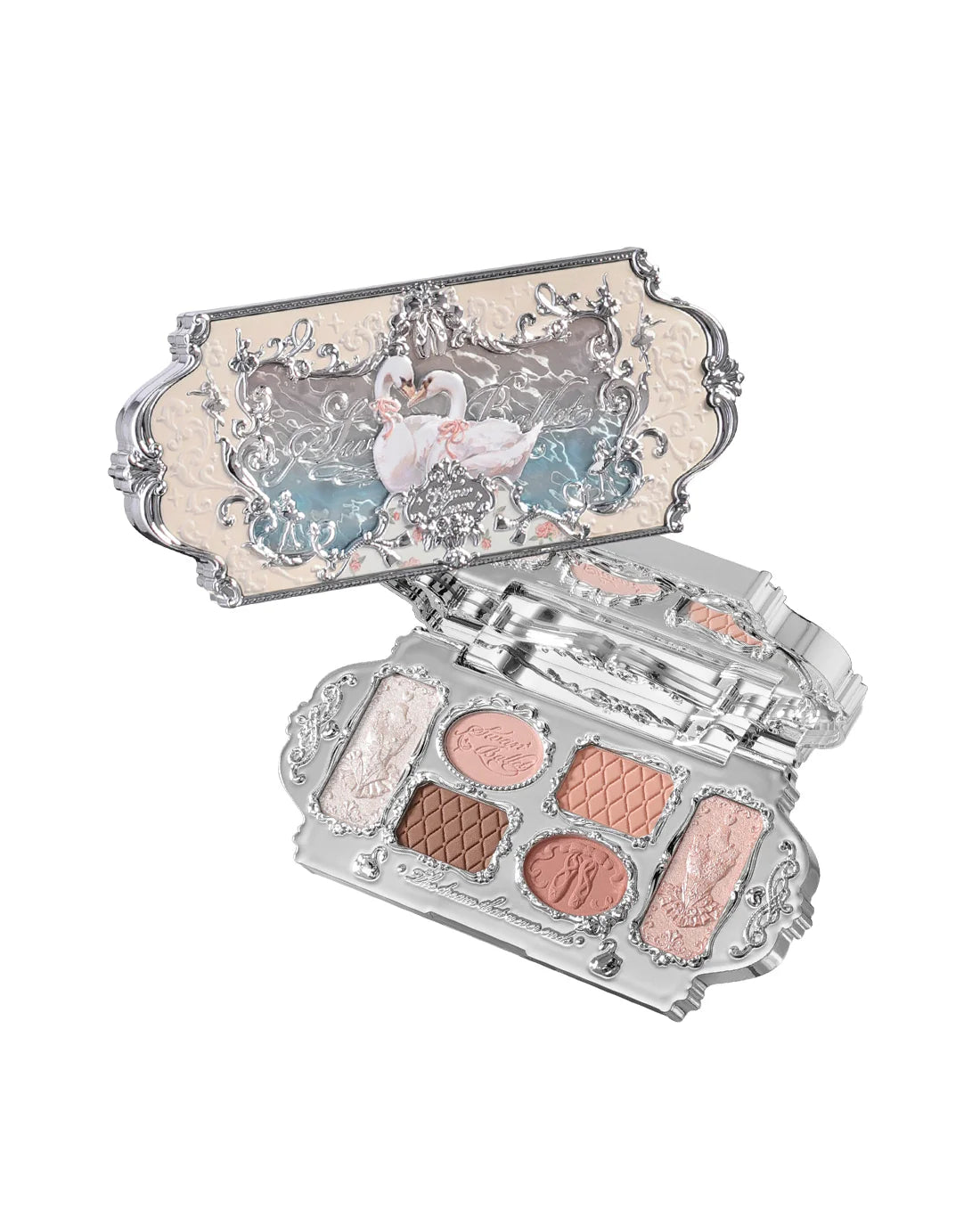 Palette de maquillage six couleurs Swan Ballet